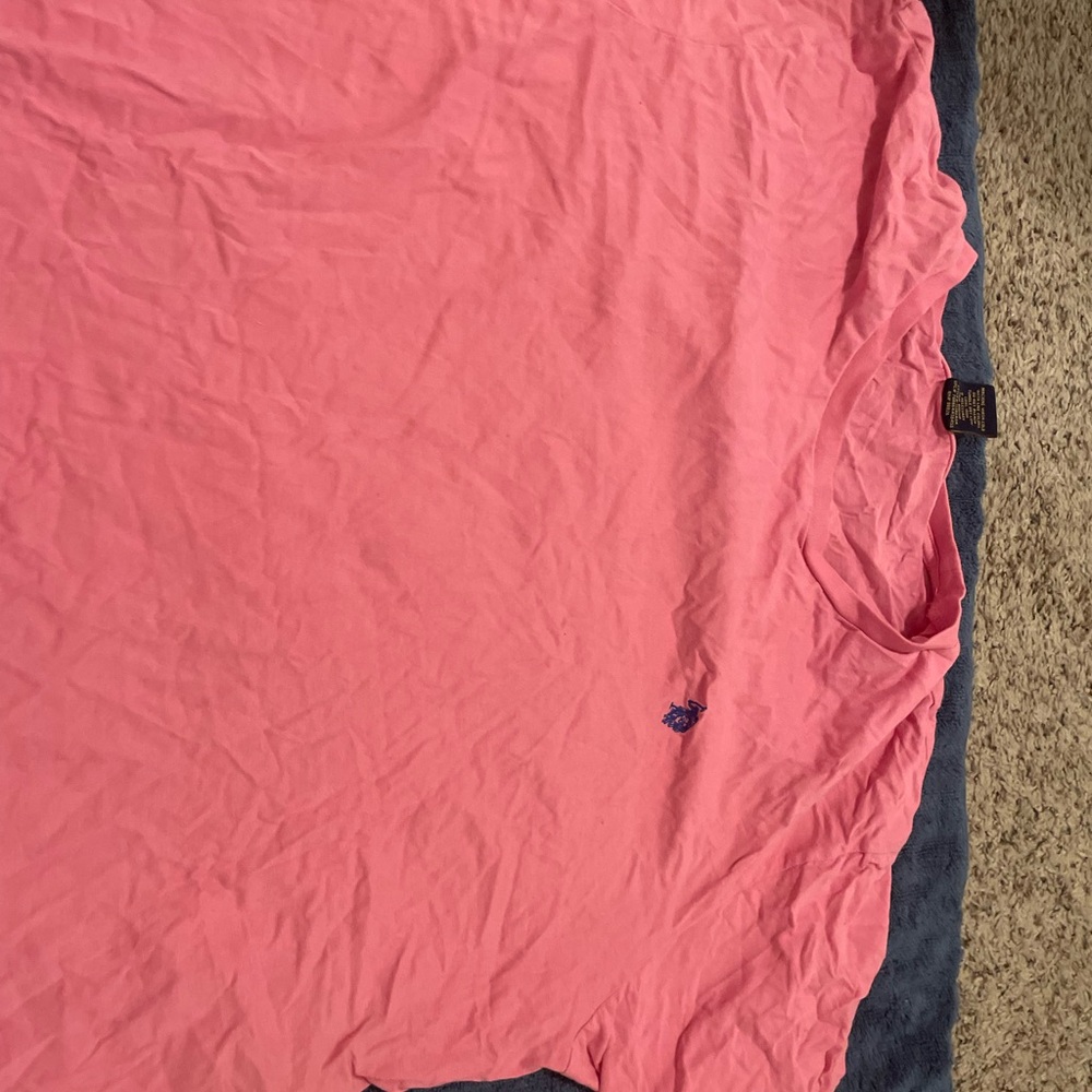 U.S. Polo Assn. Pink Cotton T-Shirt